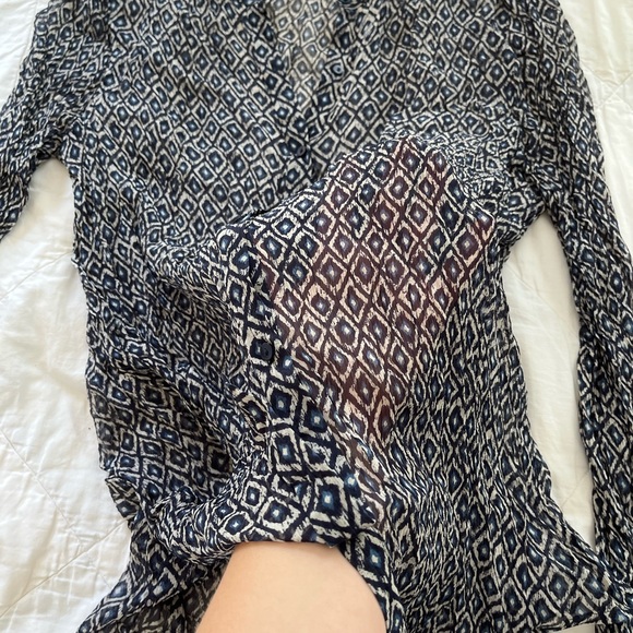 Lucky Brand Button Up Blouse - Picture 4 of 8